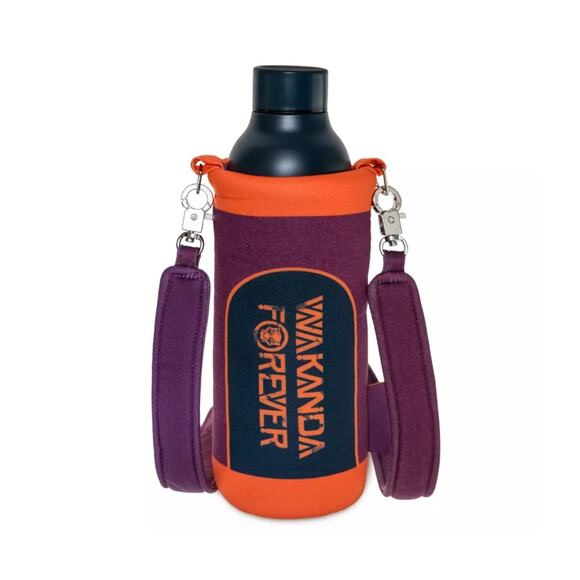 Disney Marvel Black Panther Wakanda Forever Water Bottle - Picture 1 of 5
